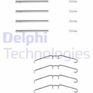 LX0157 DEL - Zestaw instalacyjny klocków hamulcowych DELPHI