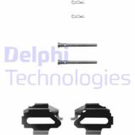 LX0162 DEL - Zestaw instalacyjny klocków hamulcowych DELPHI