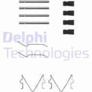 LX0164 DEL - Zestaw instalacyjny klocków hamulcowych DELPHI