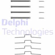 LX0165 DEL - Zestaw instalacyjny klocków hamulcowych DELPHI
