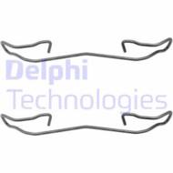 LX0167 DEL - Zestaw instalacyjny klocków hamulcowych DELPHI