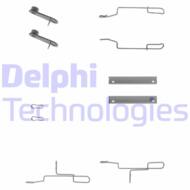 LX0168 DEL - Zestaw instalacyjny klocków hamulcowych DELPHI