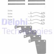 LX0174 DEL - Zestaw instalacyjny klocków hamulcowych DELPHI
