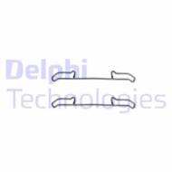 LX0192 DEL - Zestaw instalacyjny klocków hamulcowych DELPHI