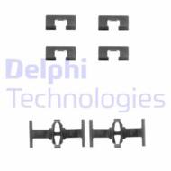 LX0197 DEL - Zestaw instalacyjny klocków hamulcowych DELPHI