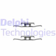 LX0198 DEL - Zestaw instalacyjny klocków hamulcowych DELPHI