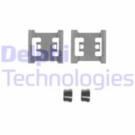 LX0218 DEL - Zestaw instalacyjny klocków hamulcowych DELPHI