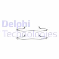 LX0223 DEL - Zestaw instalacyjny klocków hamulcowych DELPHI