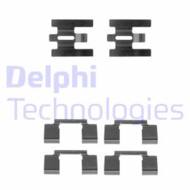 LX0224 DEL - Zestaw instalacyjny klocków hamulcowych DELPHI