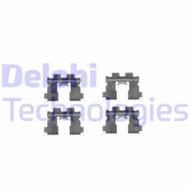LX0227 DEL - Zestaw instalacyjny klocków hamulcowych DELPHI