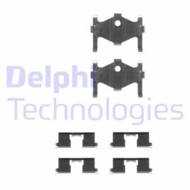 LX0240 DEL - Zestaw instalacyjny klocków hamulcowych DELPHI