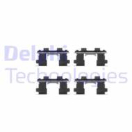 LX0252 DEL - Zestaw instalacyjny klocków hamulcowych DELPHI