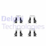 LX0254 DEL - Zestaw instalacyjny klocków hamulcowych DELPHI