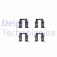 LX0256 DEL - Zestaw instalacyjny klocków hamulcowych DELPHI