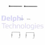 LX0264 DEL - Zestaw instalacyjny klocków hamulcowych DELPHI