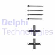LX0268 DEL - Zestaw instalacyjny klocków hamulcowych DELPHI