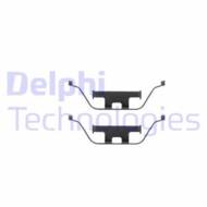 LX0295 DEL - Zestaw instalacyjny klocków hamulcowych DELPHI