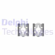 LX0328 DEL - Zestaw instalacyjny klocków hamulcowych DELPHI