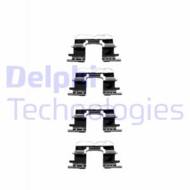 LX0333 DEL - Zestaw instalacyjny klocków hamulcowych DELPHI