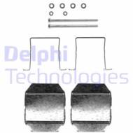 LX0338 DEL - Zestaw instalacyjny klocków hamulcowych DELPHI