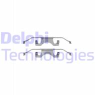 LX0340 DEL - Zestaw instalacyjny klocków hamulcowych DELPHI