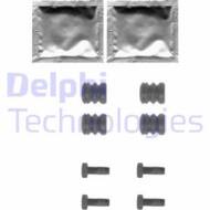 LX0355 DEL - Zestaw instalacyjny klocków hamulcowych DELPHI