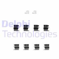 LX0366 DEL - Zestaw instalacyjny klocków hamulcowych DELPHI