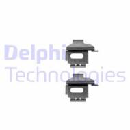LX0370 DEL - Zestaw instalacyjny klocków hamulcowych DELPHI