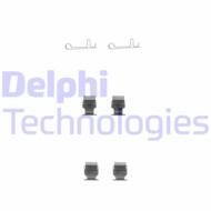 LX0378 DEL - Zestaw instalacyjny klocków hamulcowych DELPHI