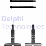 LX0382 DEL - Zestaw instalacyjny klocków hamulcowych DELPHI
