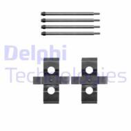 LX0384 DEL - Zestaw instalacyjny klocków hamulcowych DELPHI
