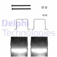 LX0391 DEL - Zestaw instalacyjny klocków hamulcowych DELPHI