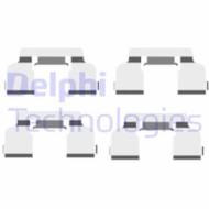 LX0410 DEL - Zestaw instalacyjny klocków hamulcowych DELPHI