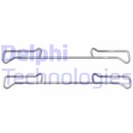 LX0436 DEL - Zestaw instalacyjny klocków hamulcowych DELPHI