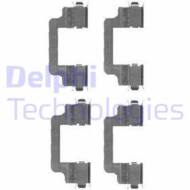 LX0454 DEL - Zestaw instalacyjny klocków hamulcowych DELPHI