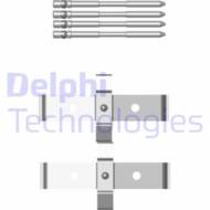 LX0469 DEL - Zestaw instalacyjny klocków hamulcowych DELPHI