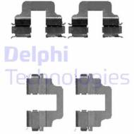 LX0473 DEL - Zestaw instalacyjny klocków hamulcowych DELPHI