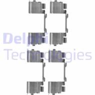 LX0479 DEL - Zestaw instalacyjny klocków hamulcowych DELPHI