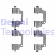 LX0486 DEL - Zestaw instalacyjny klocków hamulcowych DELPHI