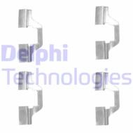 LX0492 DEL - Zestaw instalacyjny klocków hamulcowych DELPHI