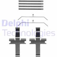 LX0495 DEL - Zestaw instalacyjny klocków hamulcowych DELPHI