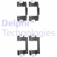 LX0499 DEL - Zestaw instalacyjny klocków hamulcowych DELPHI