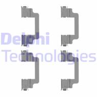 LX0505 DEL - Zestaw instalacyjny klocków hamulcowych DELPHI