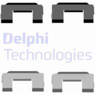 LX0517 DEL - Zestaw instalacyjny klocków hamulcowych DELPHI