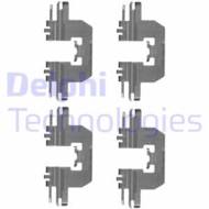 LX0524 DEL - Zestaw instalacyjny klocków hamulcowych DELPHI