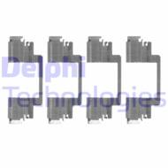 LX0525 DEL - Zestaw instalacyjny klocków hamulcowych DELPHI