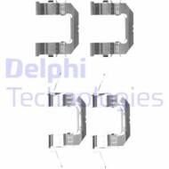 LX0529 DEL - Zestaw instalacyjny klocków hamulcowych DELPHI