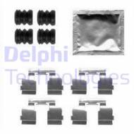 LX0554 DEL - Zestaw instalacyjny klocków hamulcowych DELPHI