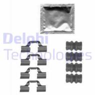 LX0567 DEL - Zestaw instalacyjny klocków hamulcowych DELPHI