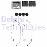 LX0574 DEL - Zestaw instalacyjny klocków hamulcowych DELPHI